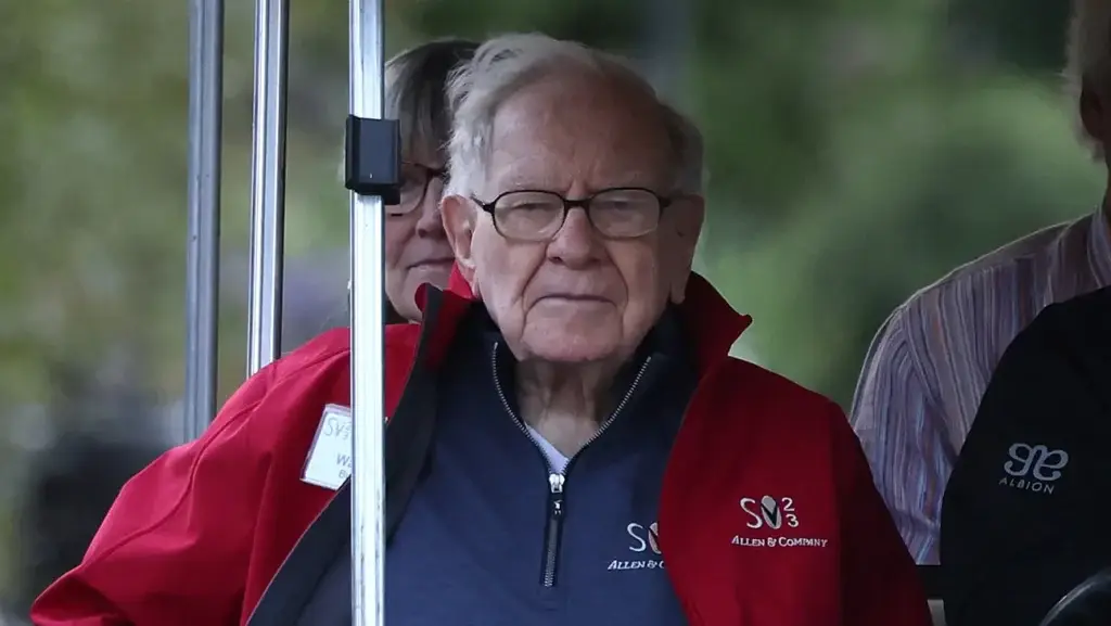 Warren Buffett will resign from Berkshire at the end of the year, with Greg Abel taking over 3 Warren Buffett Allen Company Annual ConferenceGettyImages 1536987523 H 2024 Warren Buffett will resign from Berkshire at the end of the year, with Greg Abel taking over