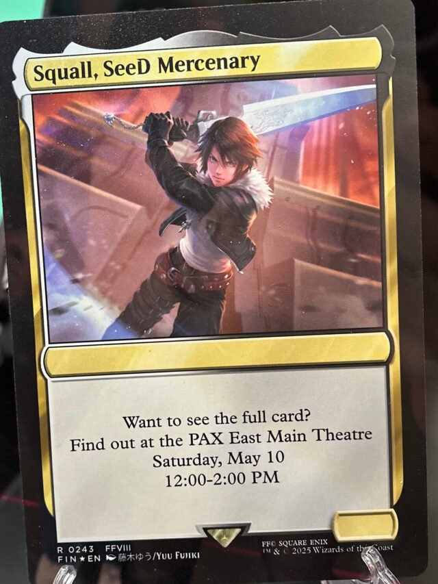 FINAL FANTASY Card Reveals PAX East MTG Booth